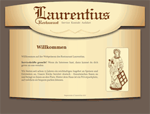 Tablet Screenshot of laurentius-wilkau.de